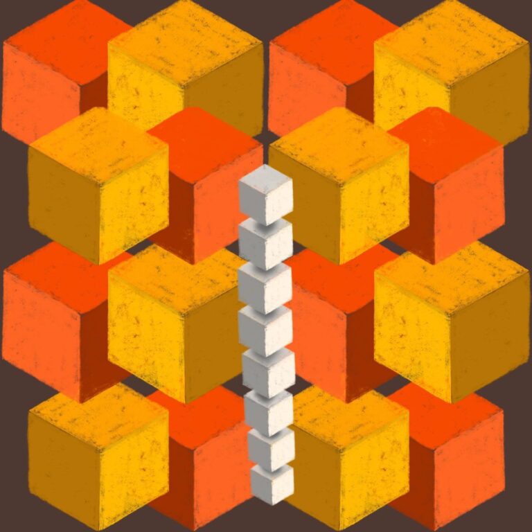Cube on Hover stacks