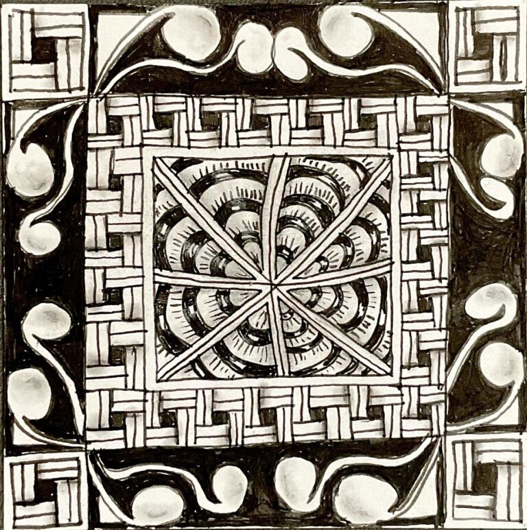 Ink Line Zen #13