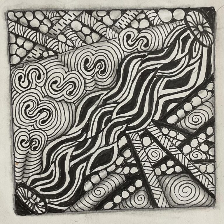 Ink Line Zen #21