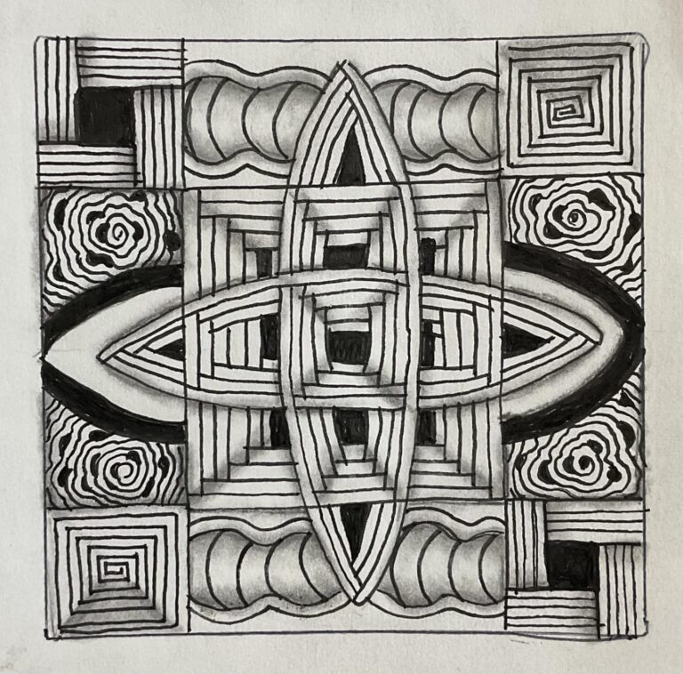 Ink Line Zen #23