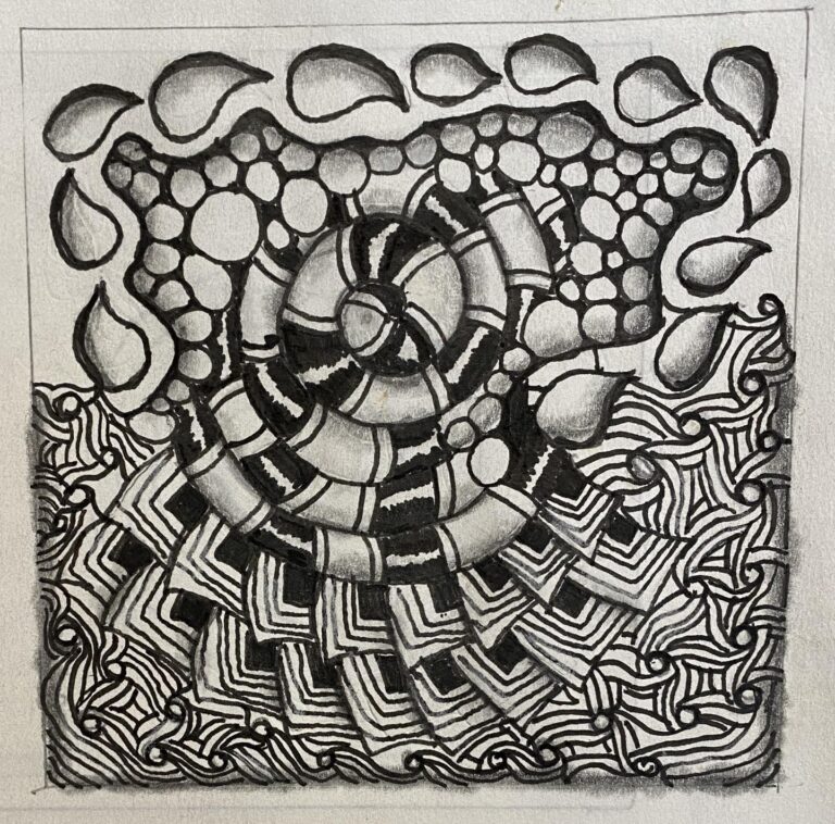 Ink Line Zen #3