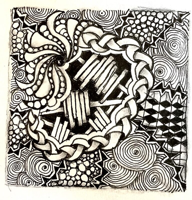 Ink Line Zen #7